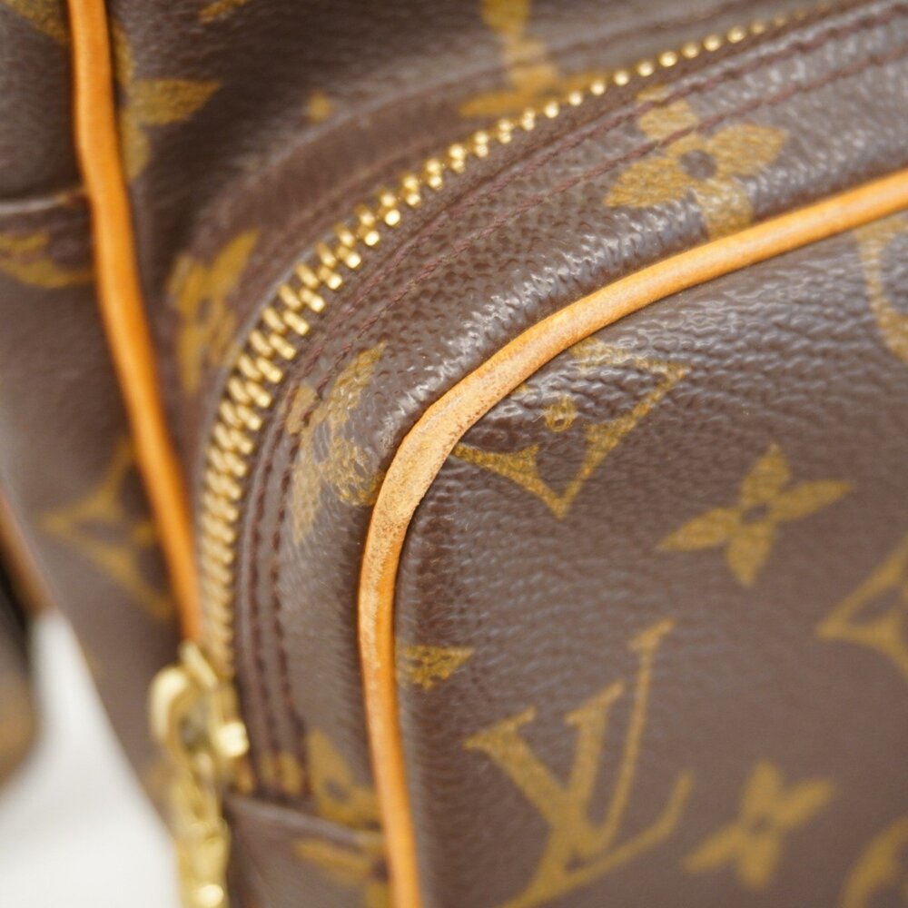 LOUIS VUITTON Brown Monogram Shoulder Bag - Picture 7 of 14